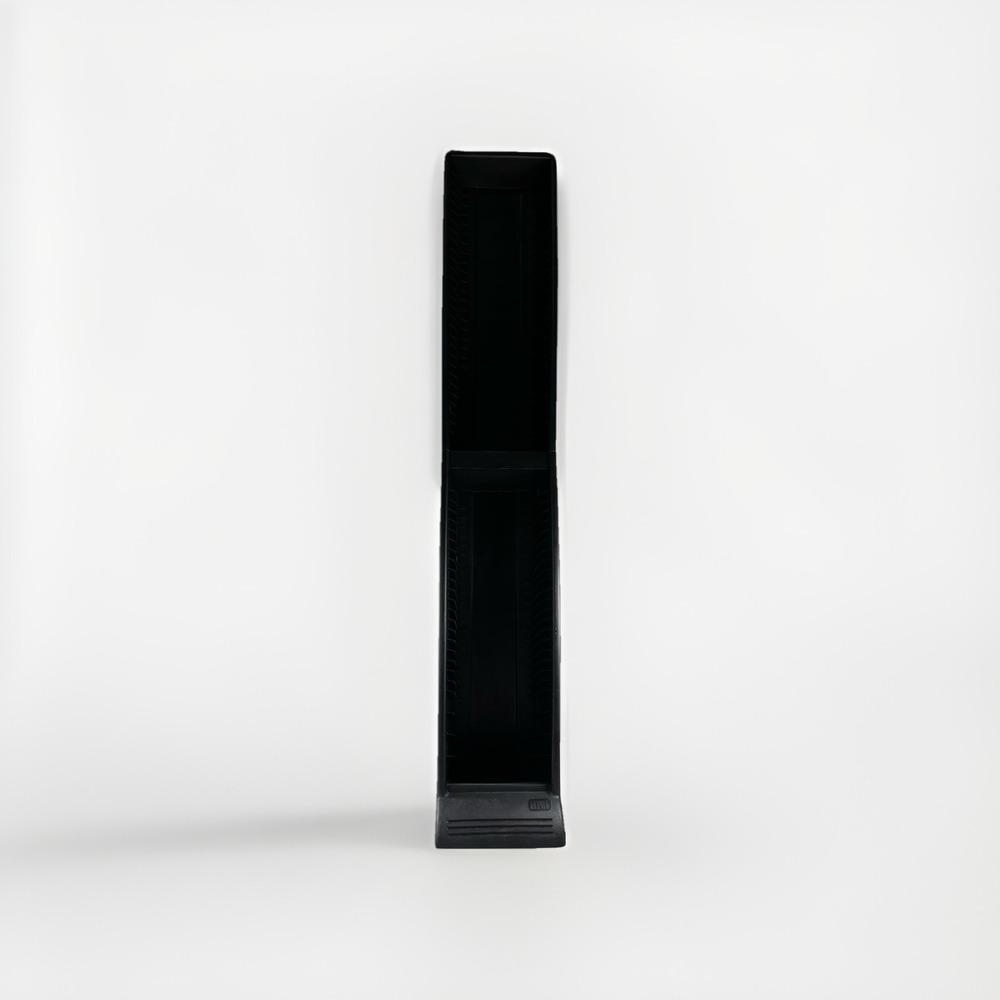 Vth Alpha Fellowes 60 CD Storage Tower Rack Black Floor Stand Media Holder Y2K
